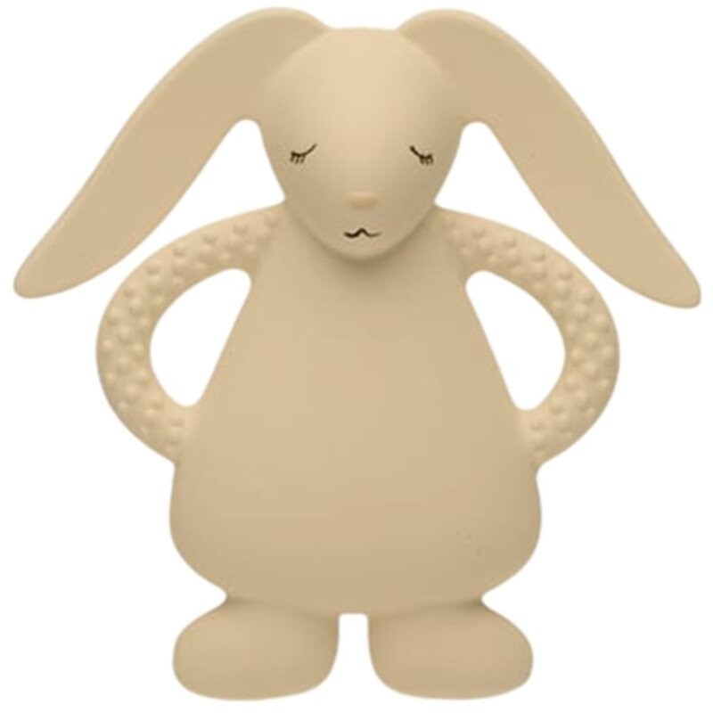 Moonie Natural Teether Rabbit hryzadielko Sand 1 ks