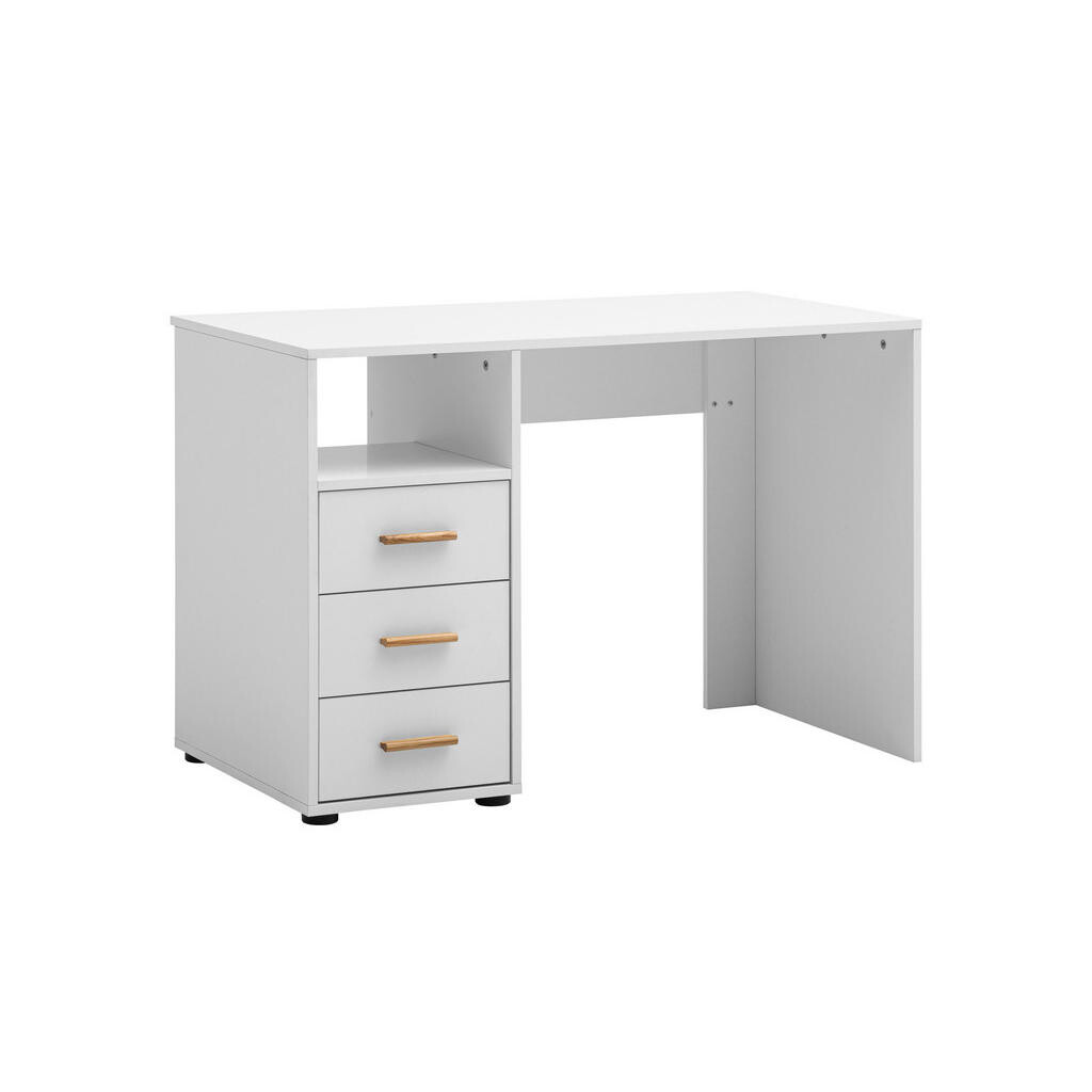 Livetastic PÍSACÍ STÔL, biela, 109/58/74 cm