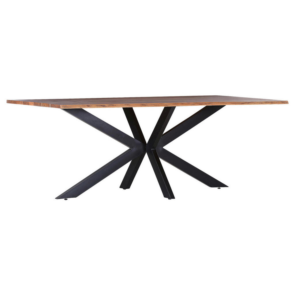 Livetastic JEDÁLENSKÝ STÔL, akácia, prírodná farba, čierna, 140/80/76 cm