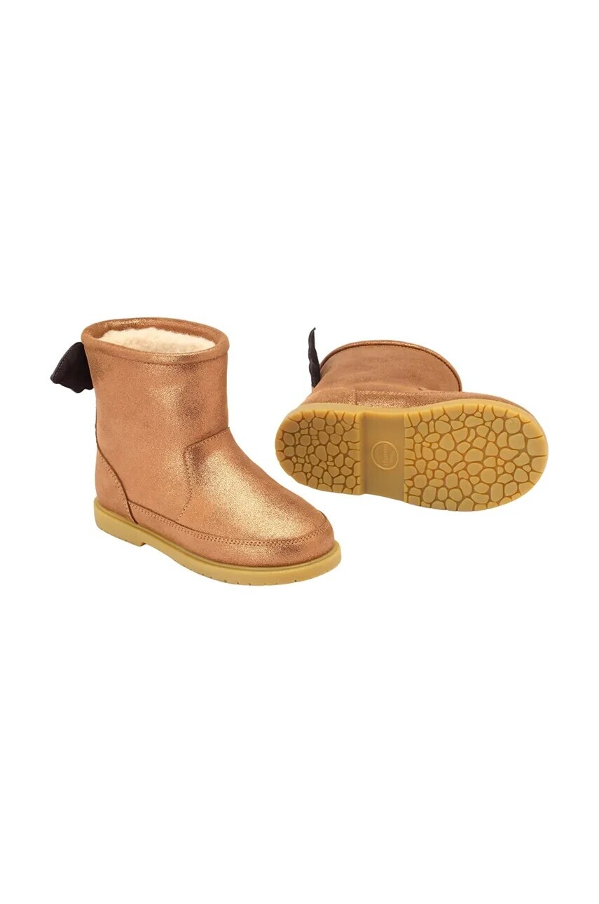 Detské zimné semišové topánky Donsje Angela Boots Wings