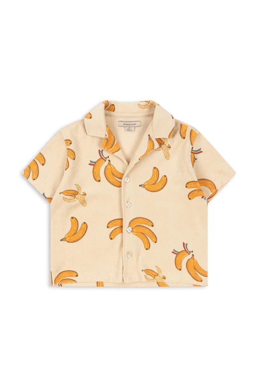 Konges Sløjd košeľa detská bavlnená ITTY SHIRT GOTS