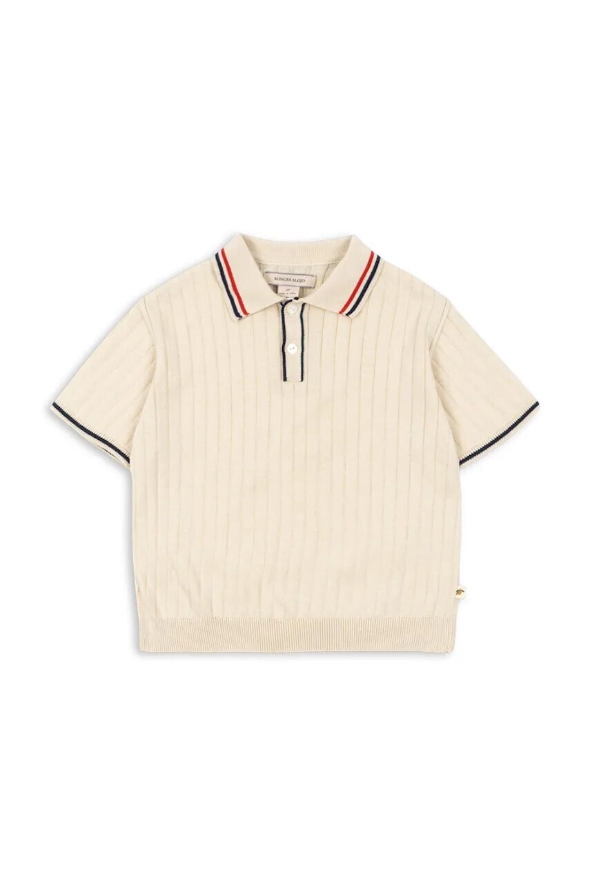 Konges Sløjd polo tričko detské bavlnené MIO KNIT POLO GOTS