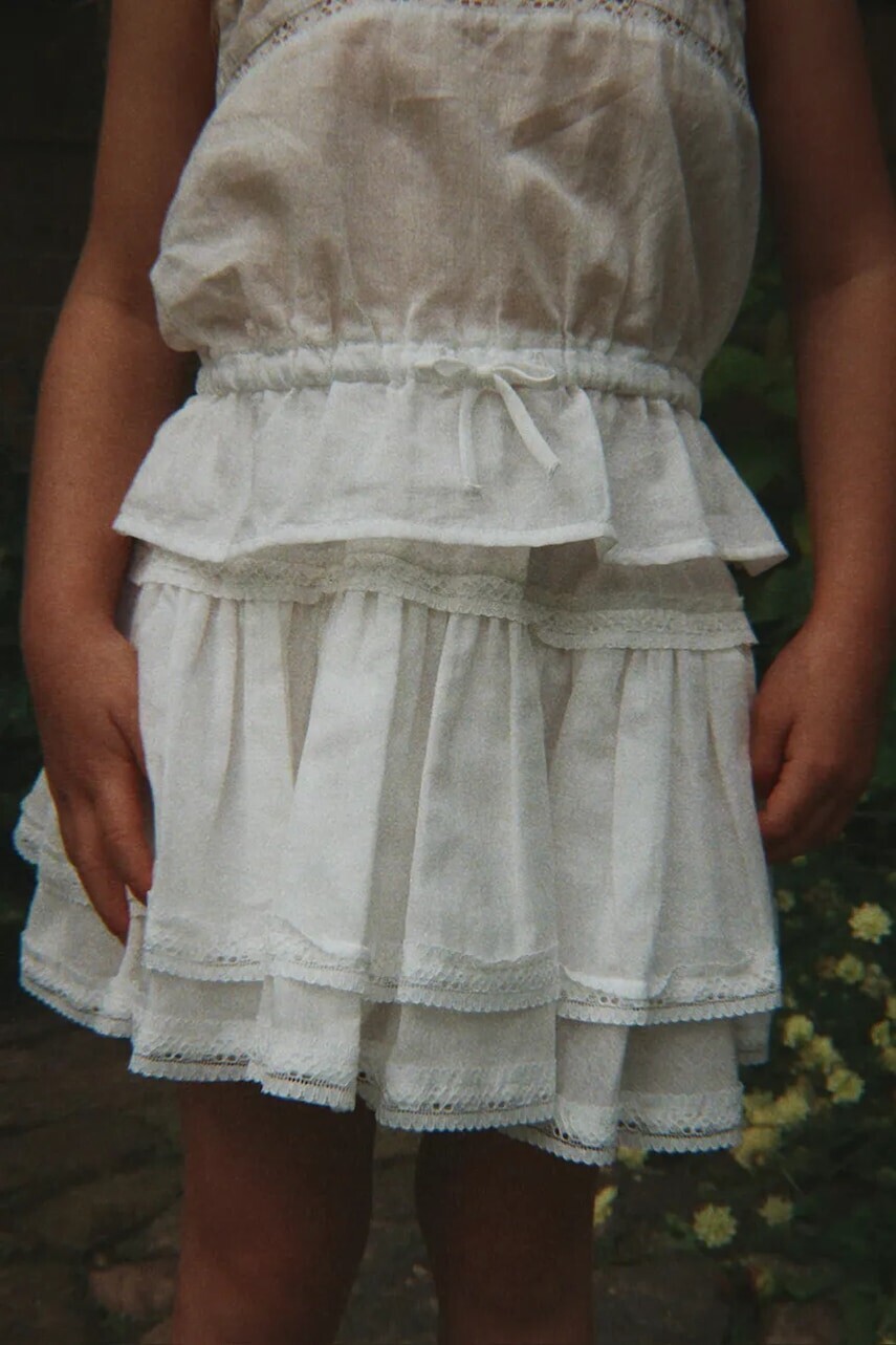 Konges Sløjd sukňa bavlnená MORA SKIRT GOTS