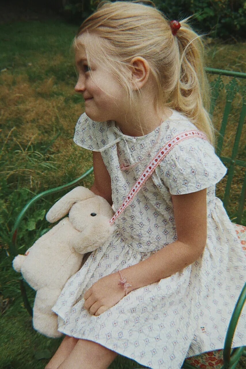 Konges Sløjd letné šaty s bavlnou AVA DRESS GOTS