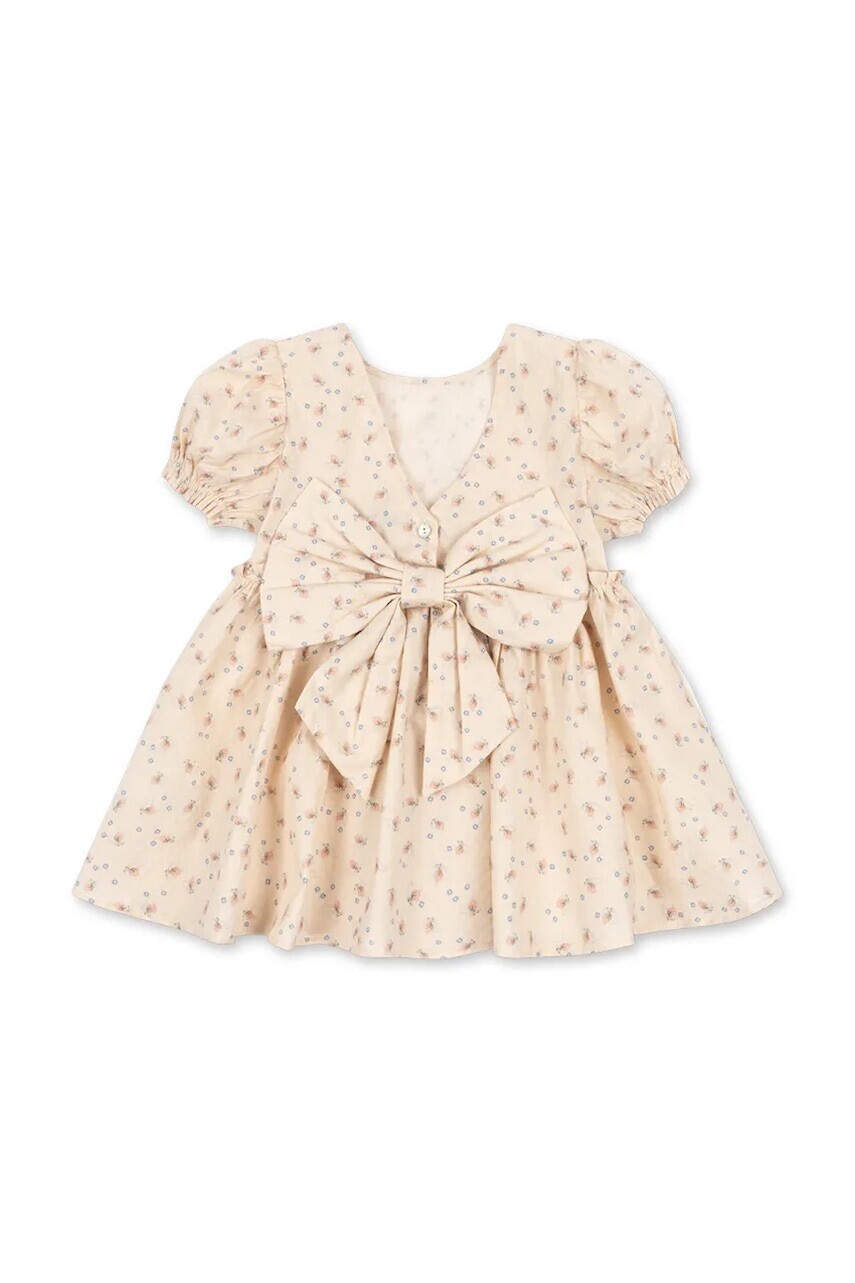 Konges Sløjd šaty EVIA BOW DRESS GOTS