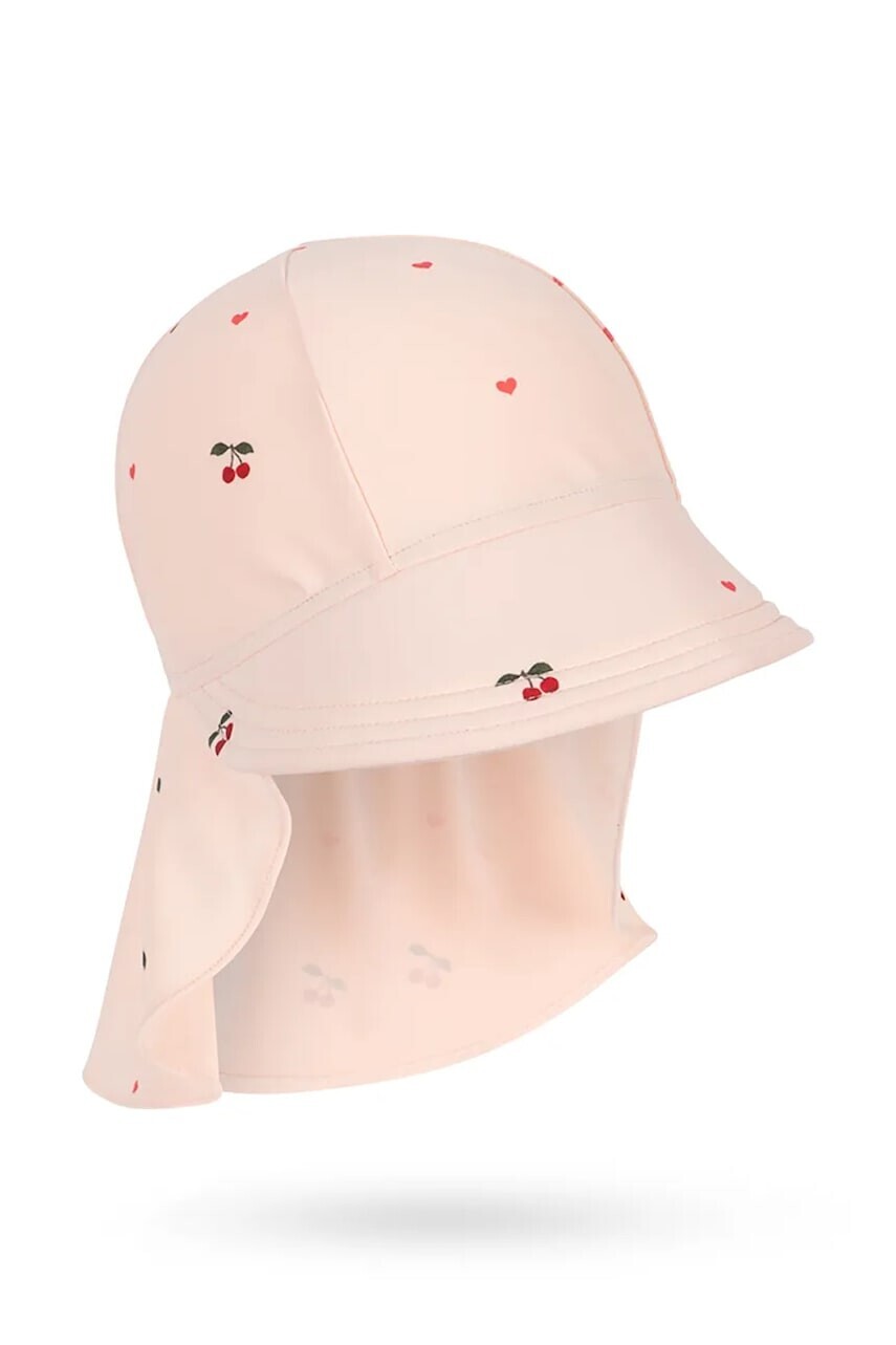 Konges Sløjd čiapka so šiltom detská MERLE FRILL SUN HAT GRS