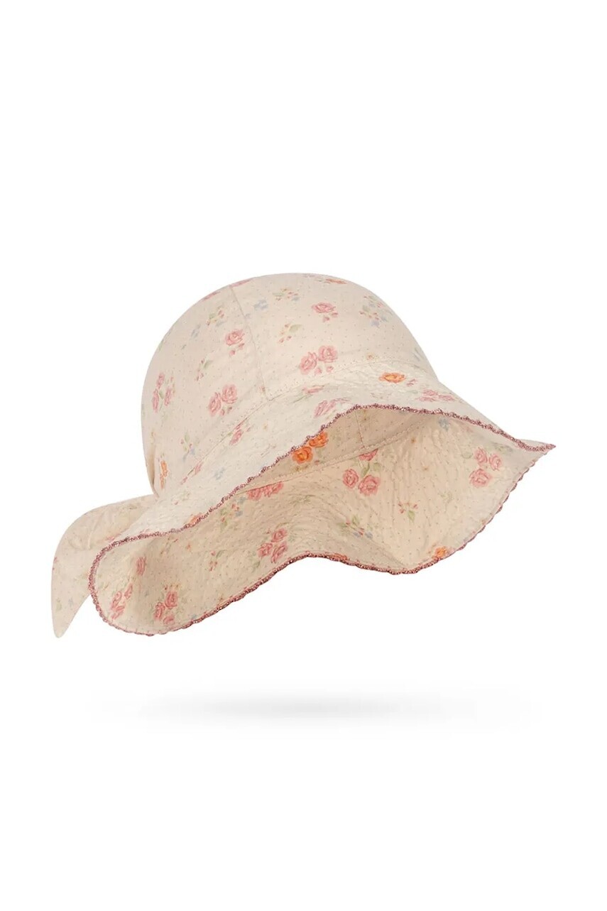 Konges Sløjd klobúk detský ELIN BOW SUN HAT GOTS