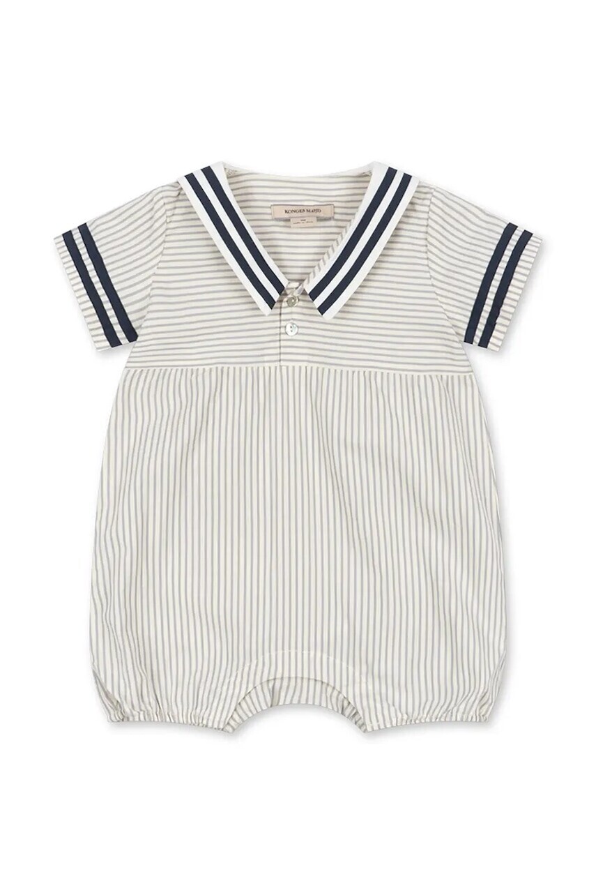 Konges Sløjd overal detský bavlnený ALLIE SAILOR ROMPER GOTS
