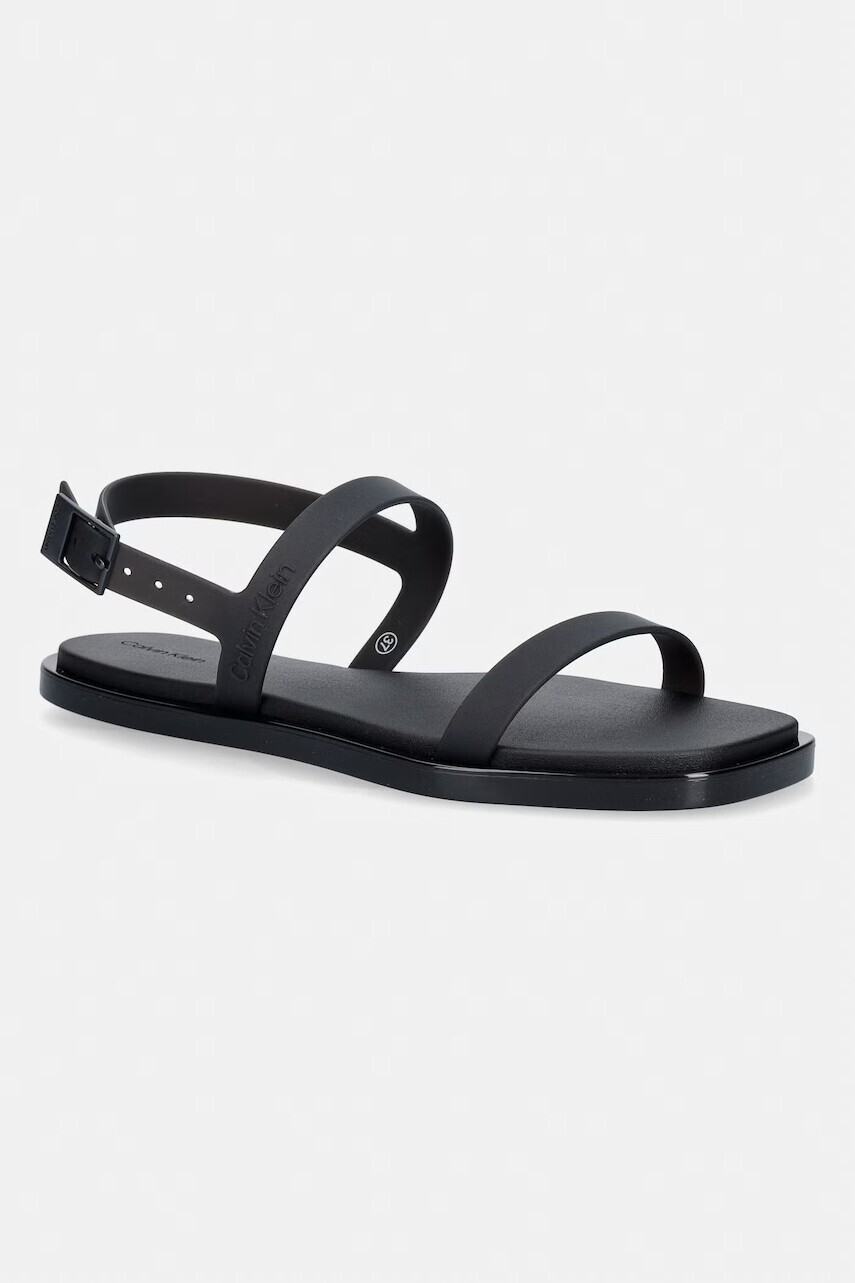 Calvin Klein sandále dámske JELLY SANDAL SLING MAT TRAN TPU