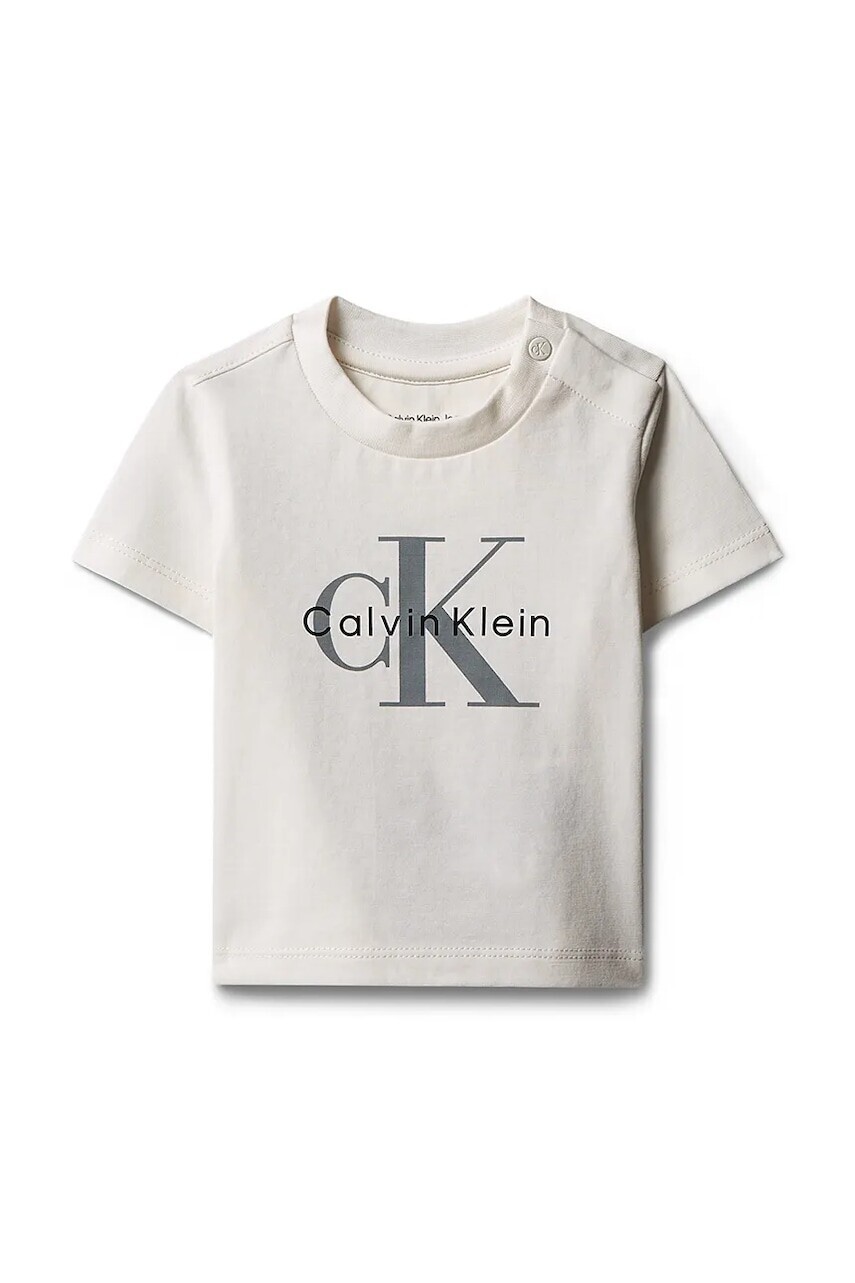 Calvin Klein Jeans tričko detské bavlnené s elastanom
