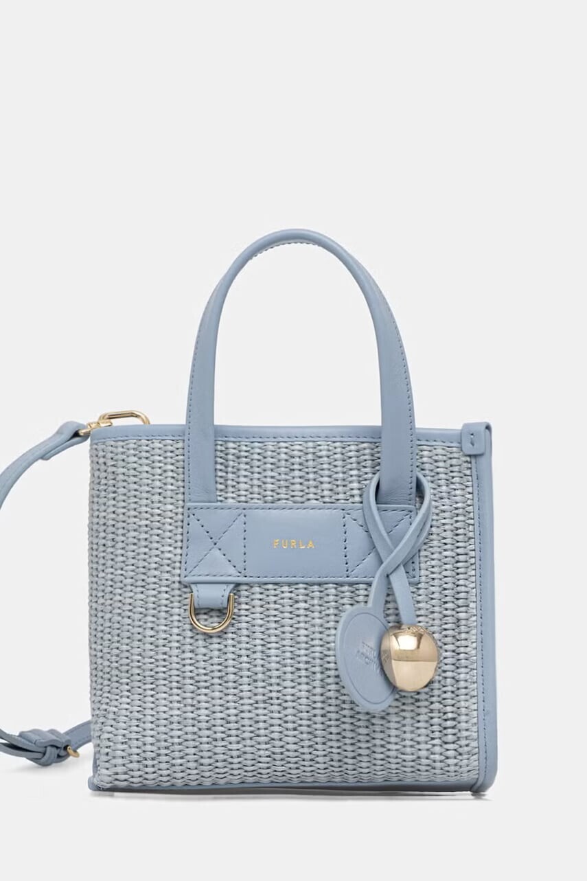 Furla kabelka dámska pletená Divide It Mini Tote
