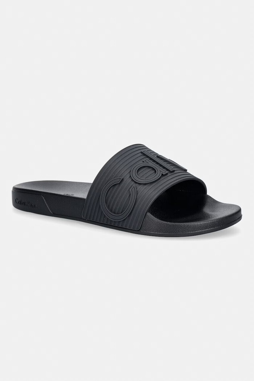 Calvin Klein šľapky pánske ESS SLIDE TEXTURE