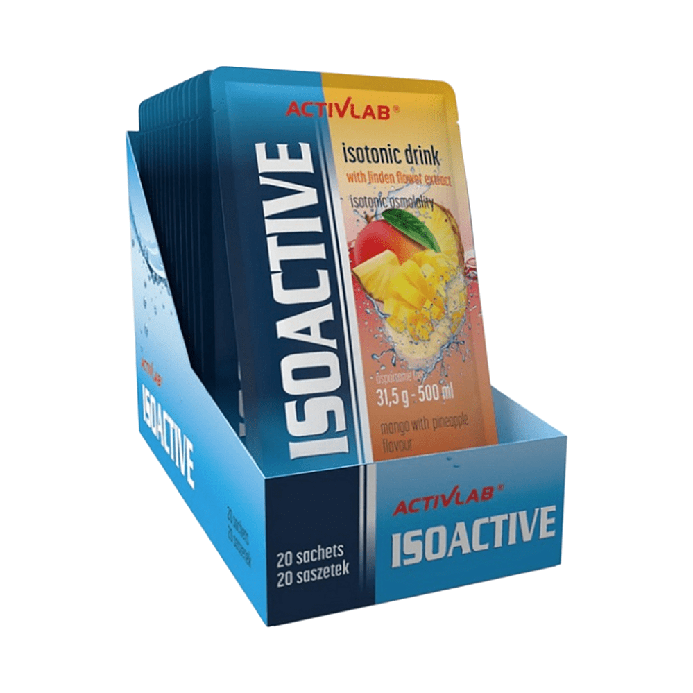 ACTIVLAB Isoactive iontový nápoj s lipou mango a ananás 20 sáčkov