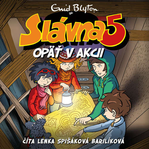 Slávna 5 opäť v akcii - Enid Blytonová (mp3 audiokniha)