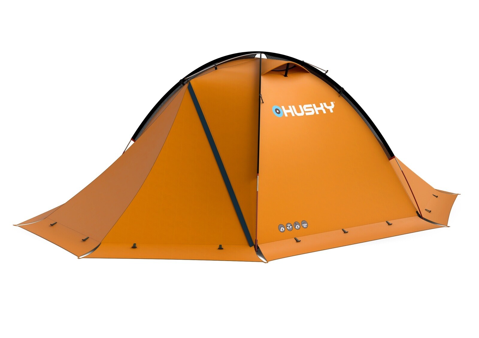 Husky Expedičný stan pre dve osoby Falcon 2 orange Veľkosť: OneSize