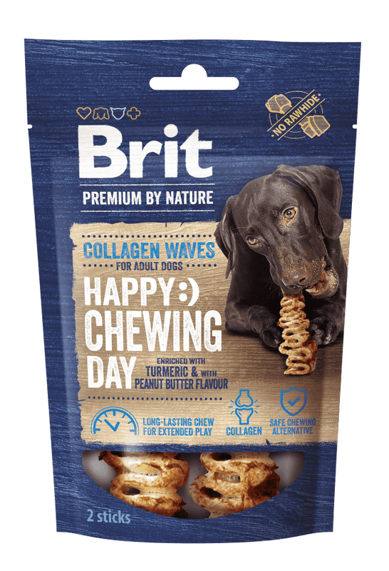 Brit Premium by Nature Collagen Chews Waves 12cm 2 ks