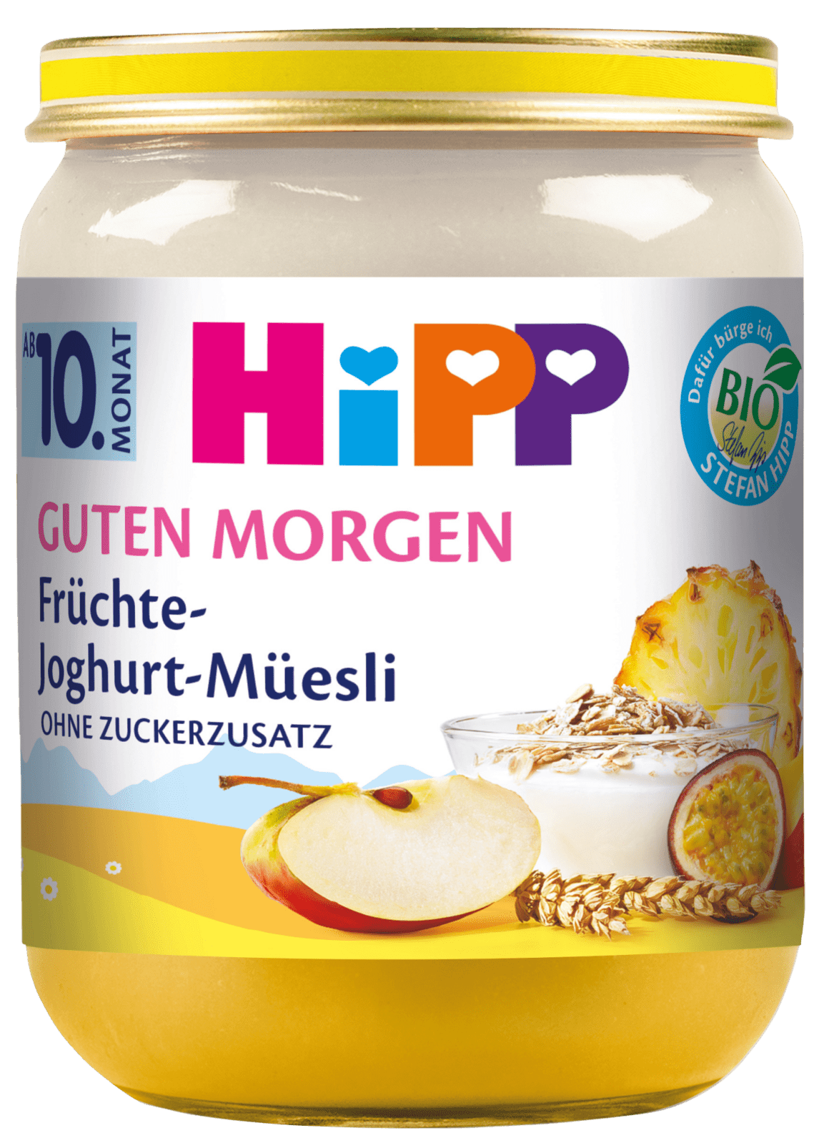 HIPP BIO Müsli s ovocím a jogurtom 160 g
