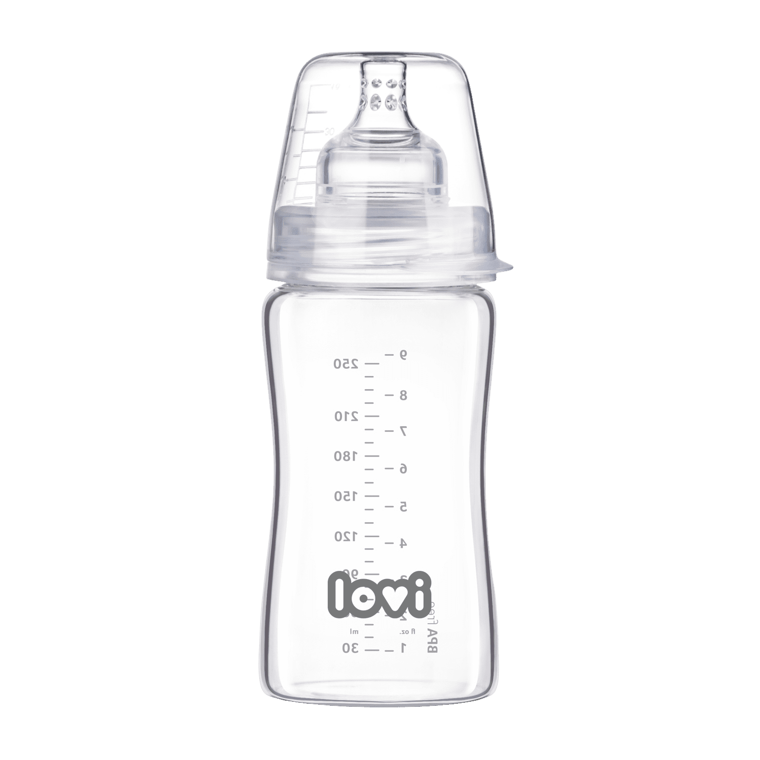 LOVI Fľaša sklenená 250 ml