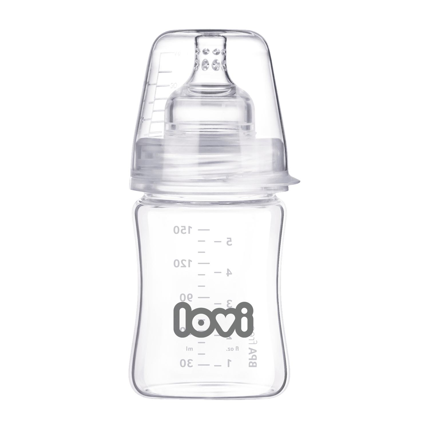 LOVI Fľaša sklenená 150 ml