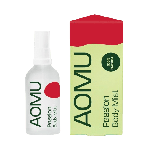 AOMU Passion Body Mist Prírodná hmla pre povzbudenie a sebavedomie 50 ml