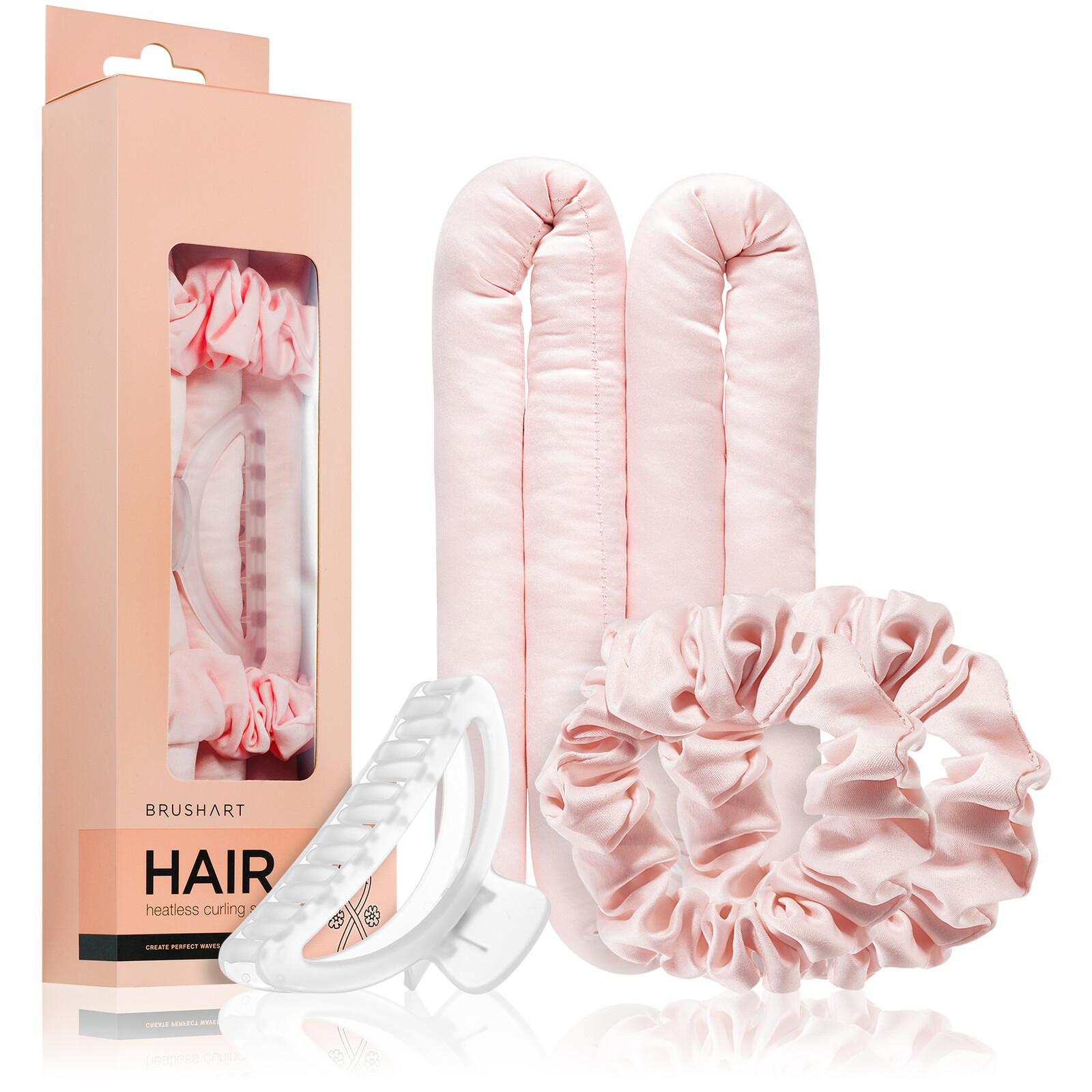 BrushArt Súprava na natočenie vlasov Heatless Hair Curling Set