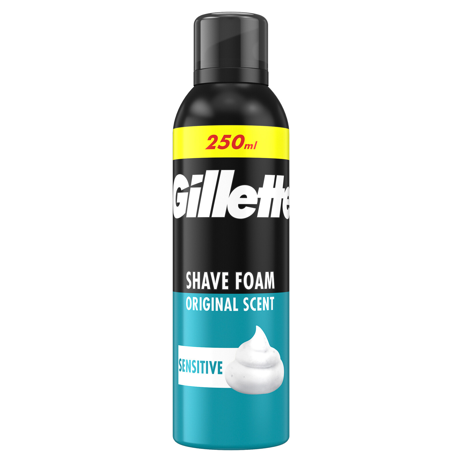 Gillette Pena na holenie Original Scent Sensitive Shave Foam 250 ml