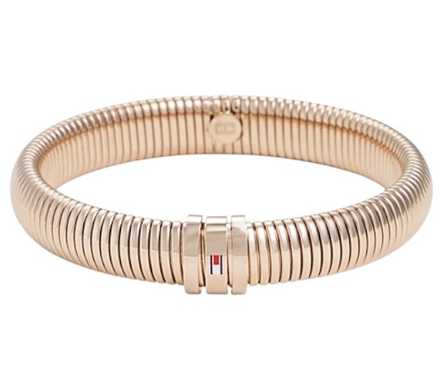 Tommy Hilfiger Výrazný pozlátený náramok pre ženy Stretch Bracelets 2780996