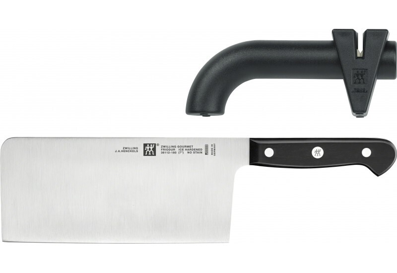 Zwilling Sekáčik Gourmet 17,8 cm a brúska na nože Twin Sharp