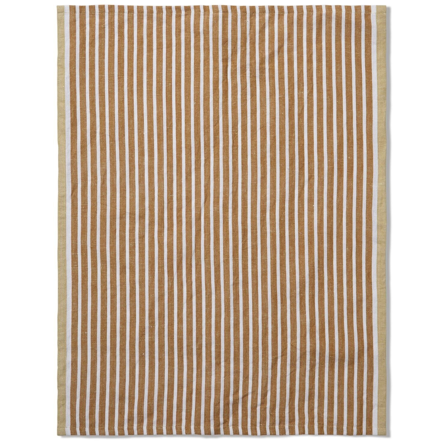 Utierka HALE 50 x 70 cm, hnedá / strieborná, bavlna / len, ferm LIVING