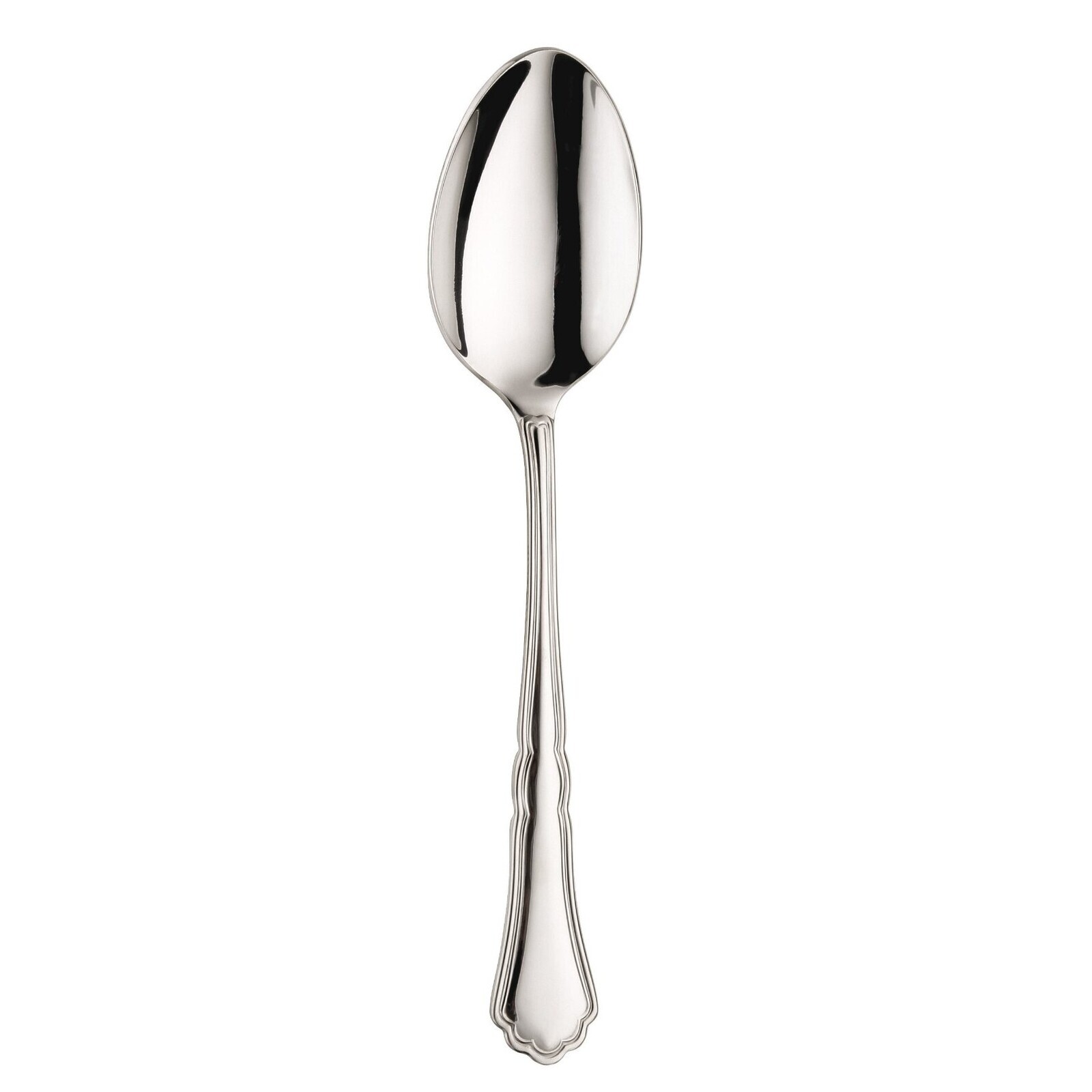 Dezertná lyžička SETTECENTO 17 cm, strieborná, nerezová oceľ, Pintinox