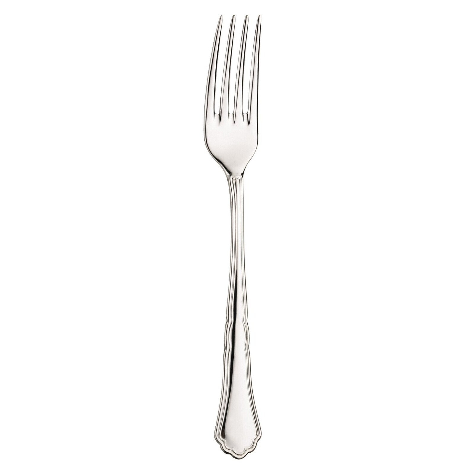 Dezertná vidlička SETTECENTO 17 cm, strieborná, nerezová oceľ, Pintinox