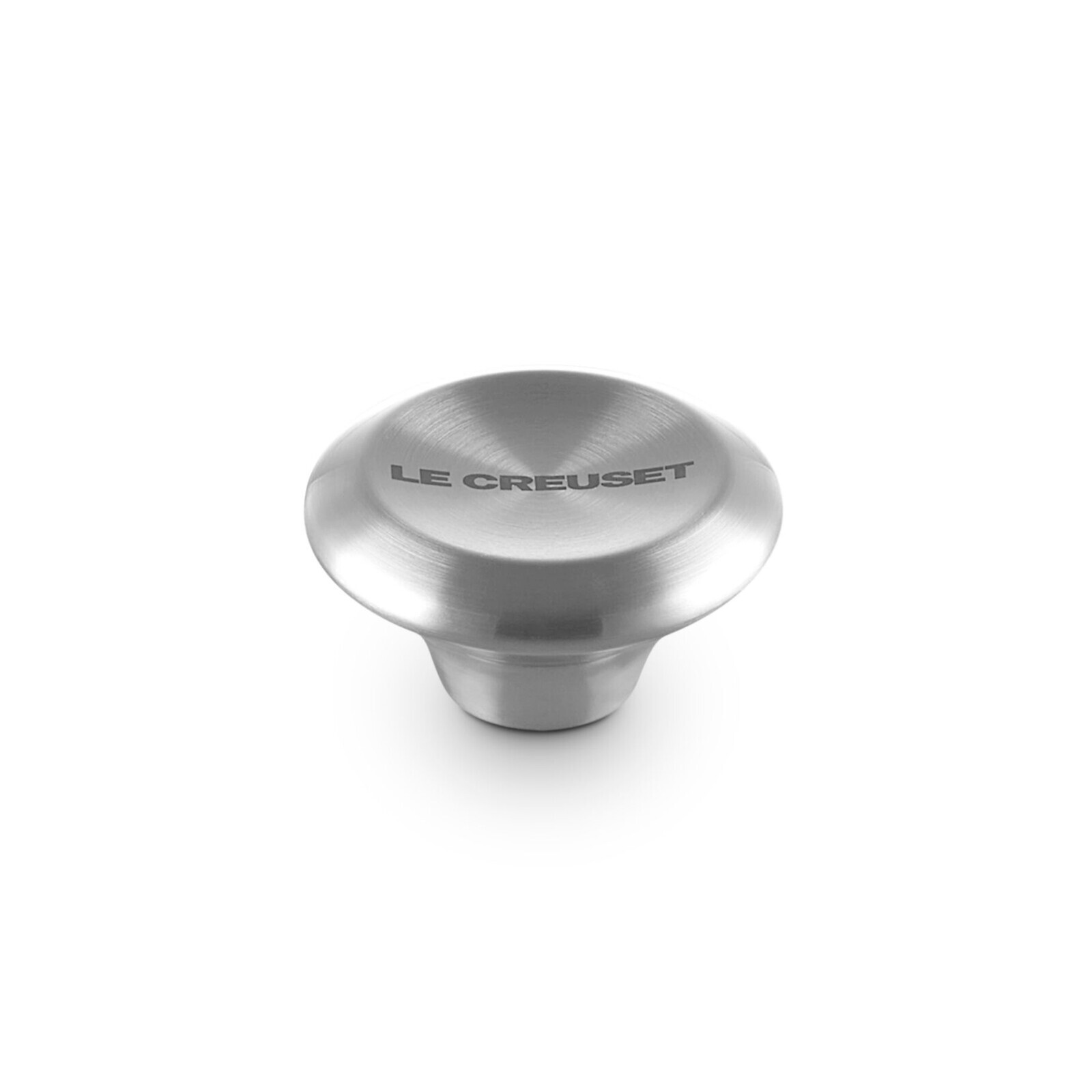 Úchyt na pokrievku SIGNATURE 4,7 cm, strieborná, nerezová oceľ, Le Creuset