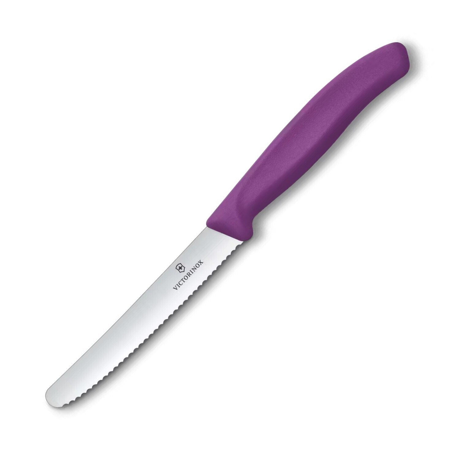 Nôž na paradajky SWISS CLASSIC 11 cm, fialová, plast, Victorinox
