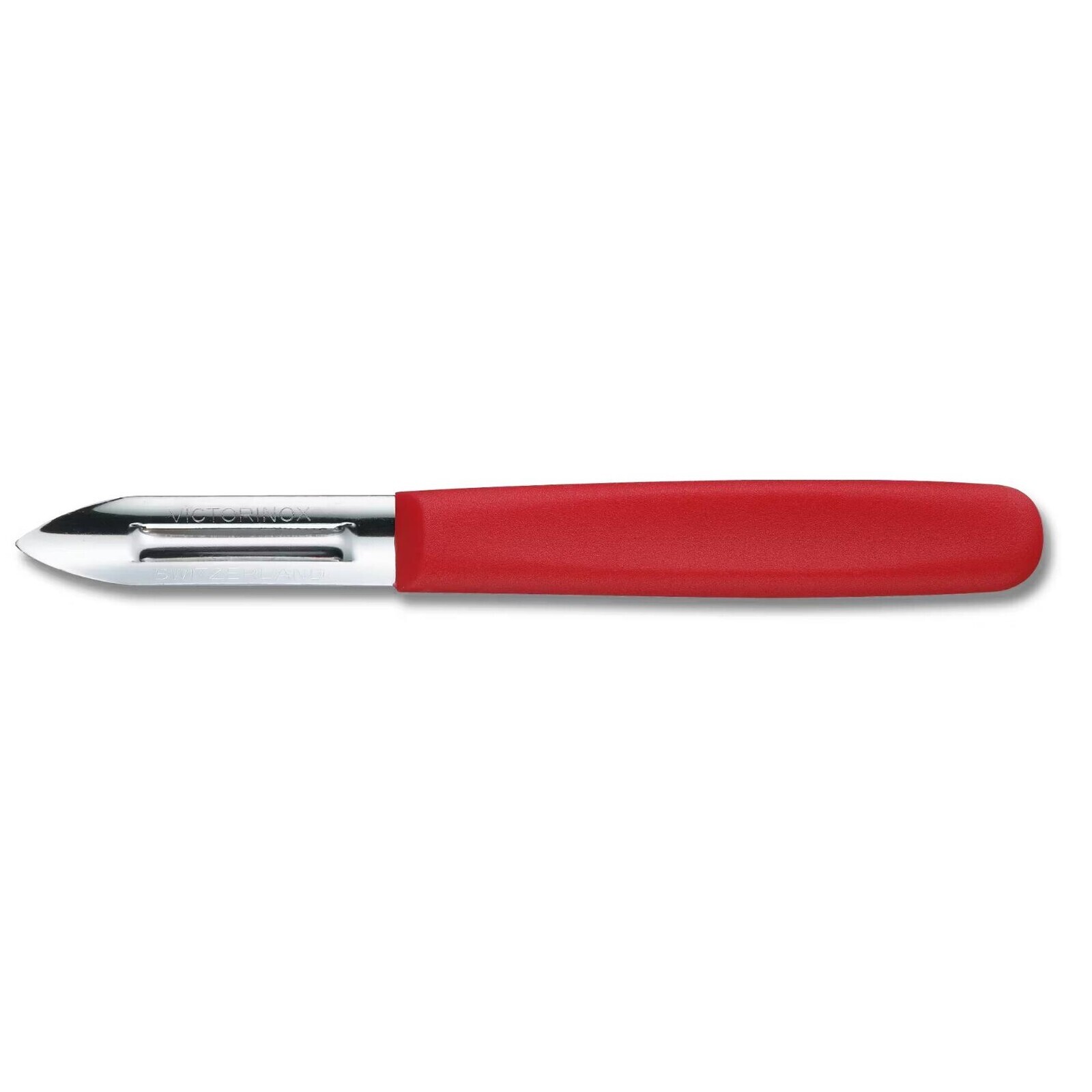 Škrabka na zeleninu 16 cm, červená, plast, Victorinox