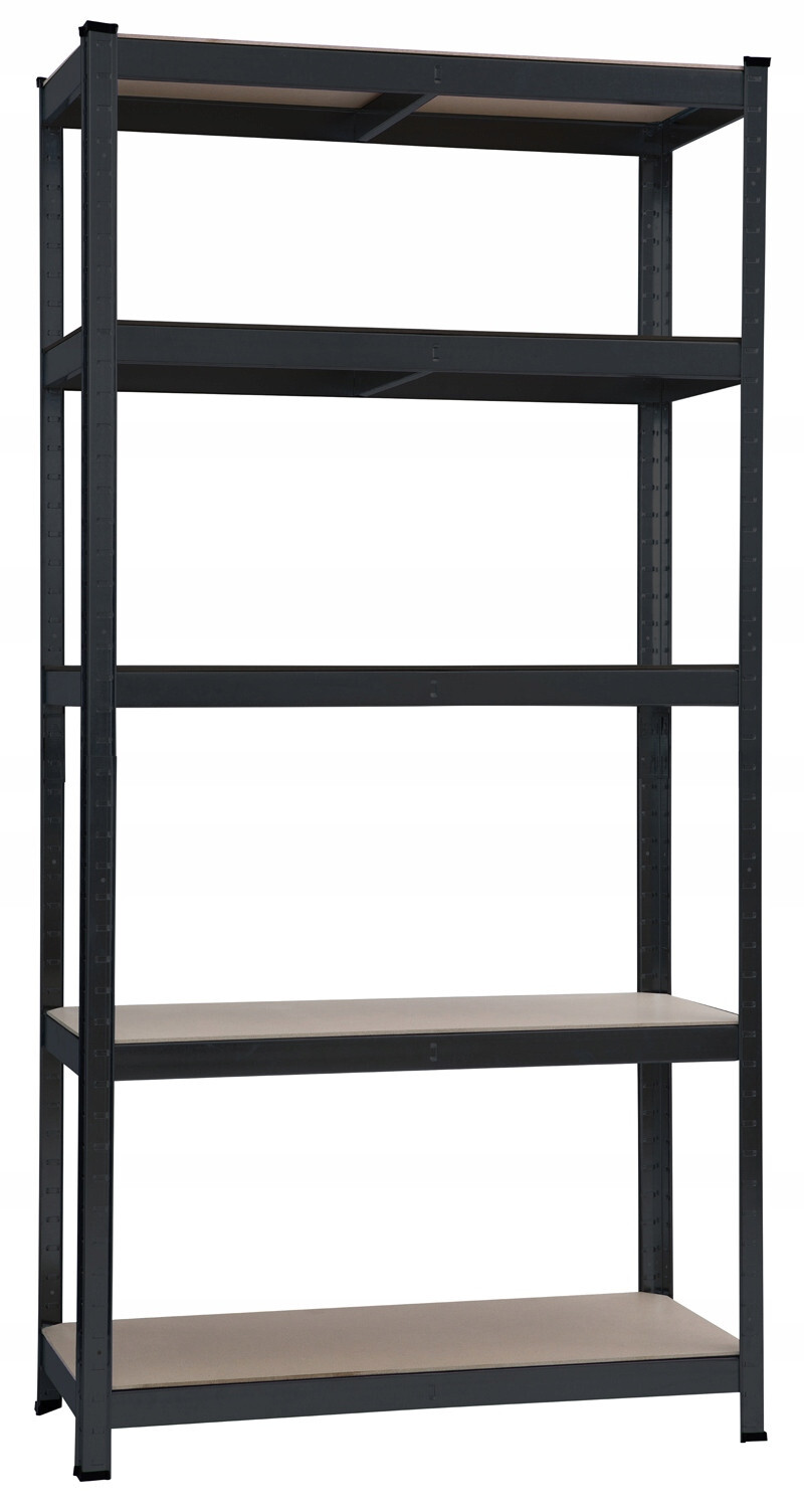 Dílenský regál HD 75x150 cm černý