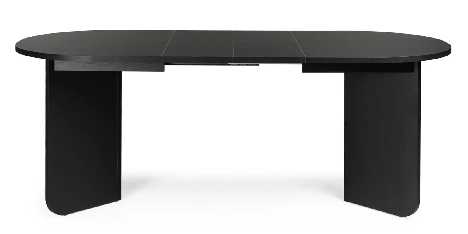 Jídelní rozkládací stůl Mou 140/200 cm černý