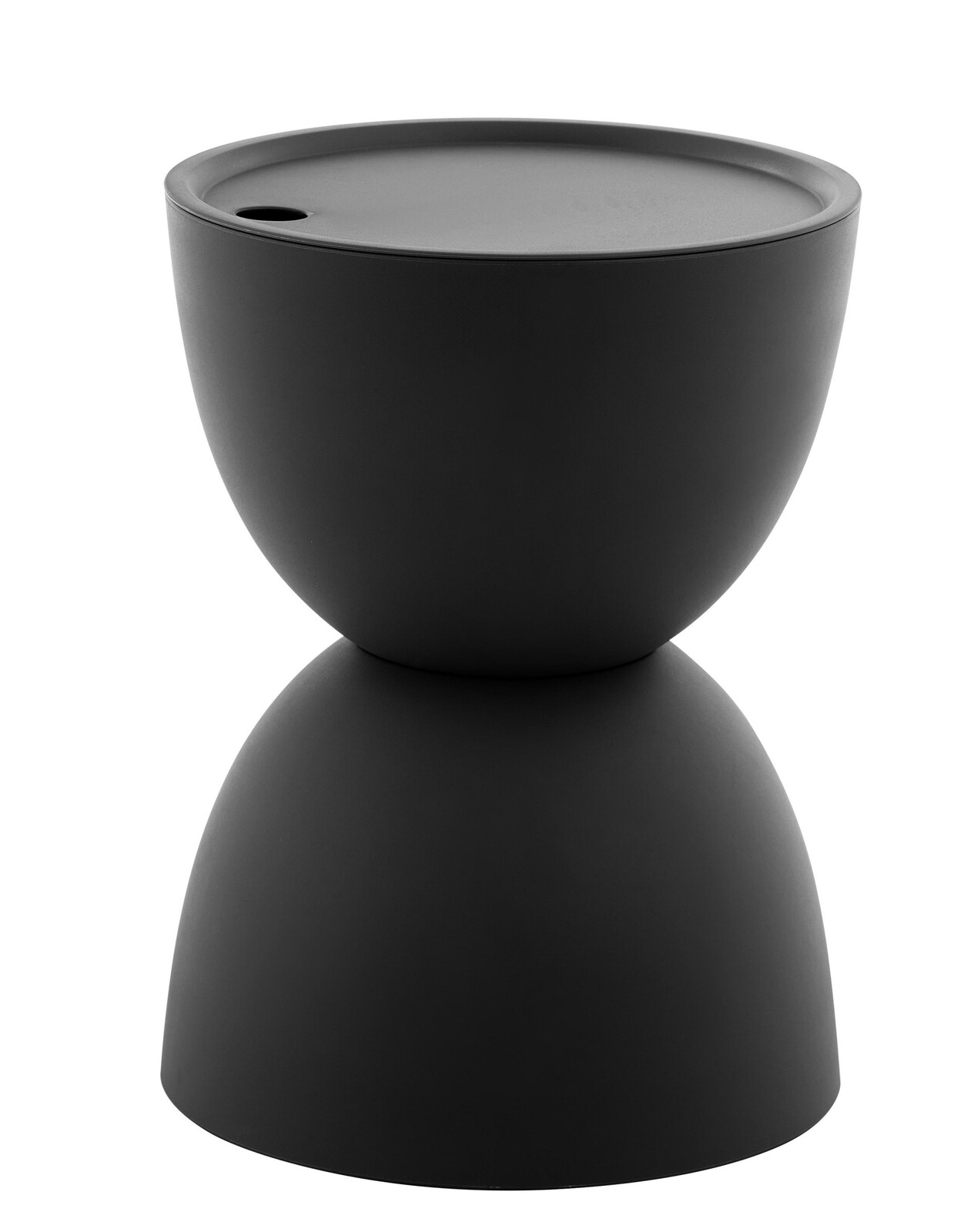 Odkládací stolek Fusion 34 cm černý