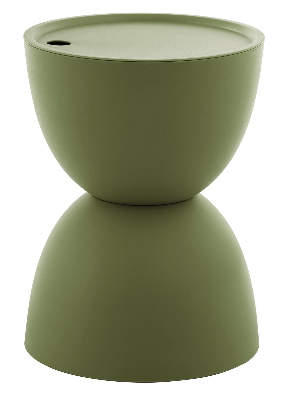 Odkládací stolek Fusion 34 cm zelený