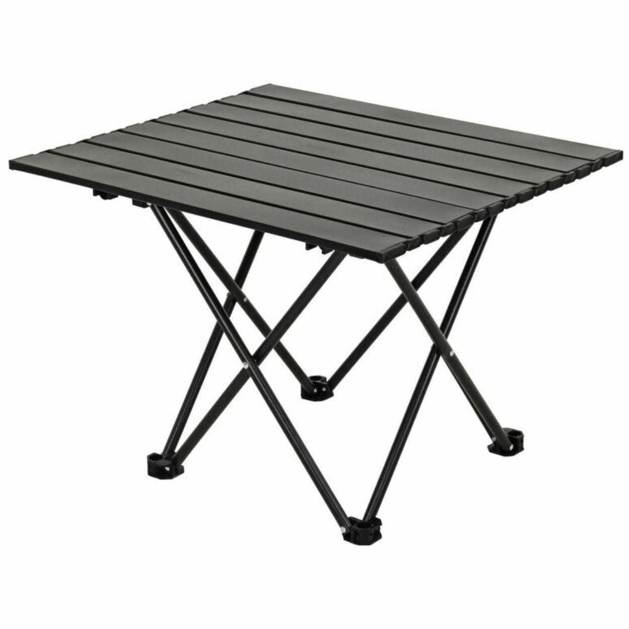 Skládací kempingový stolek Owa 46 cm černý