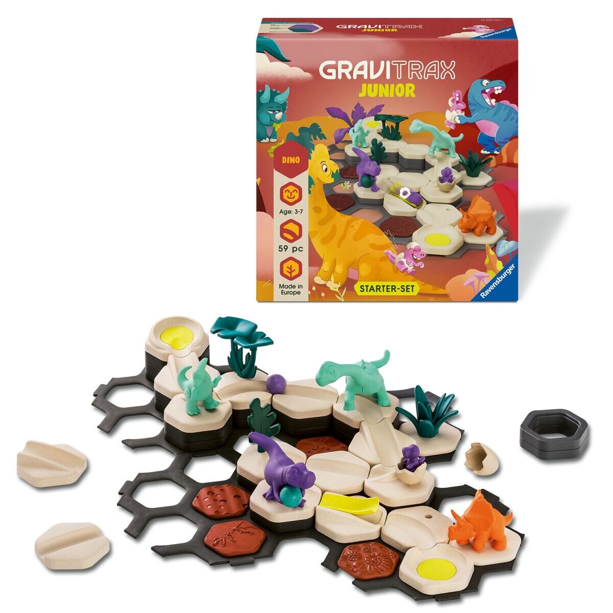 Ravensburger GraviTrax Junior Dinosaury Štartovacia sada S