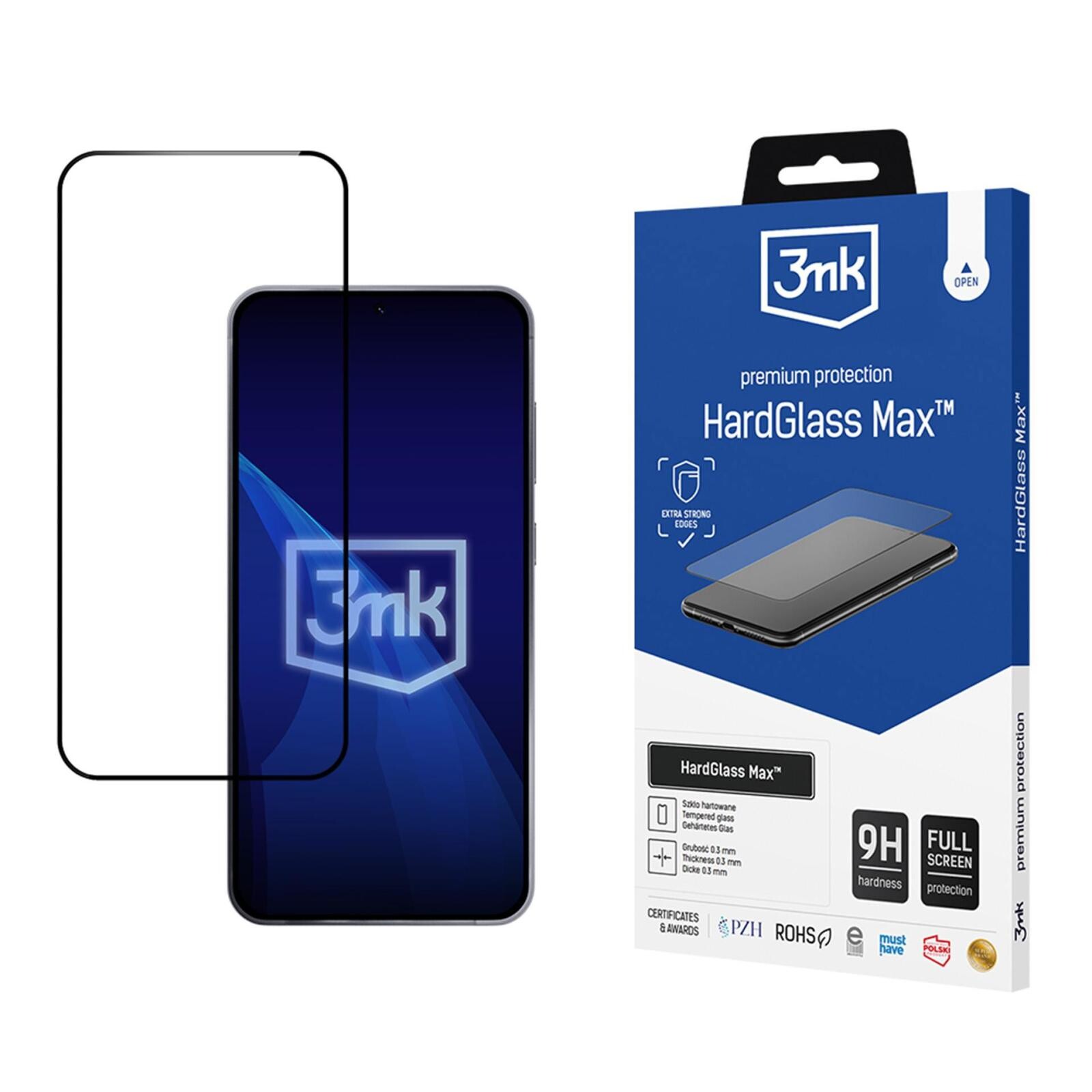 3mk tvrdené sklo Hardglass Max Framefit pre Samsung Galaxy S26