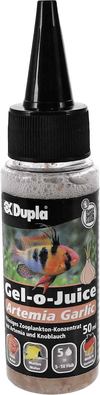 Tekuté krmivo pre ryby Gel-o-Juice Artemia + Garlic 50 ml