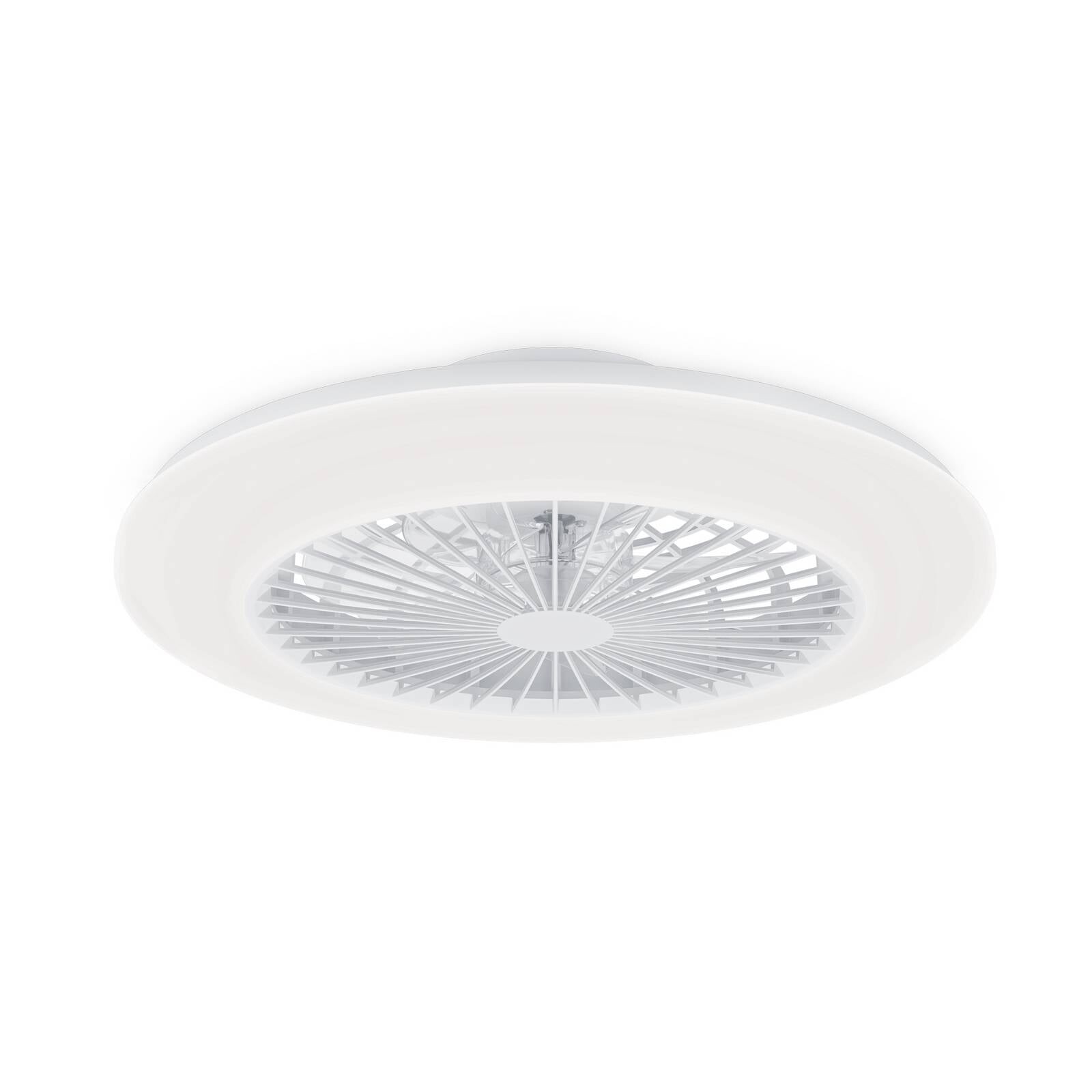 Stropný ventilátor Philips LED Amigo, biely, 58 cm, CCT, DC