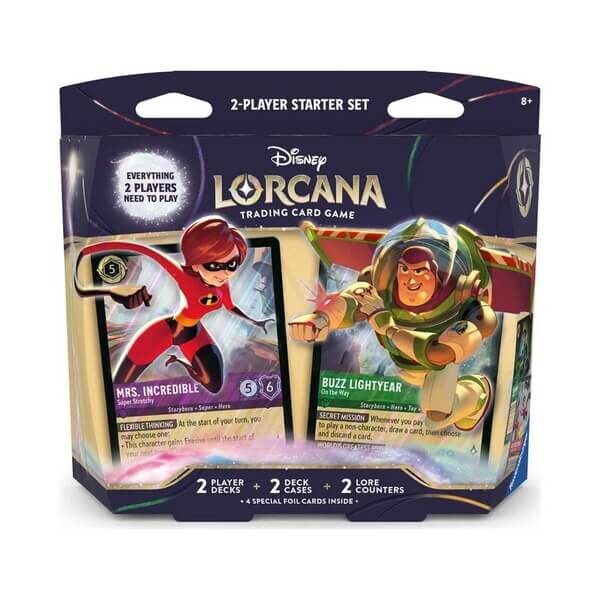 Ravensburger Disney Lorcana TCG: Wilds Unknown - 2-Player Starter Set