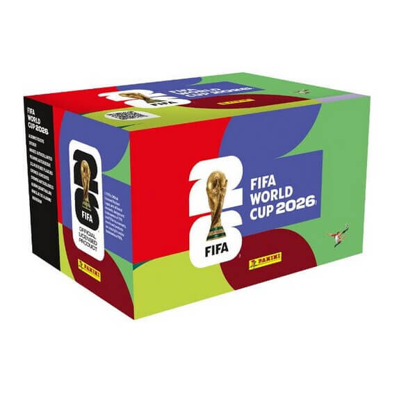 Panini FIFA World Cup 2026 Stickers Box - 100 balíčkov futbalových samolepiek