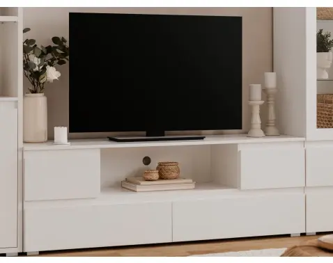 TV skrinka Image 160 cm, biela%