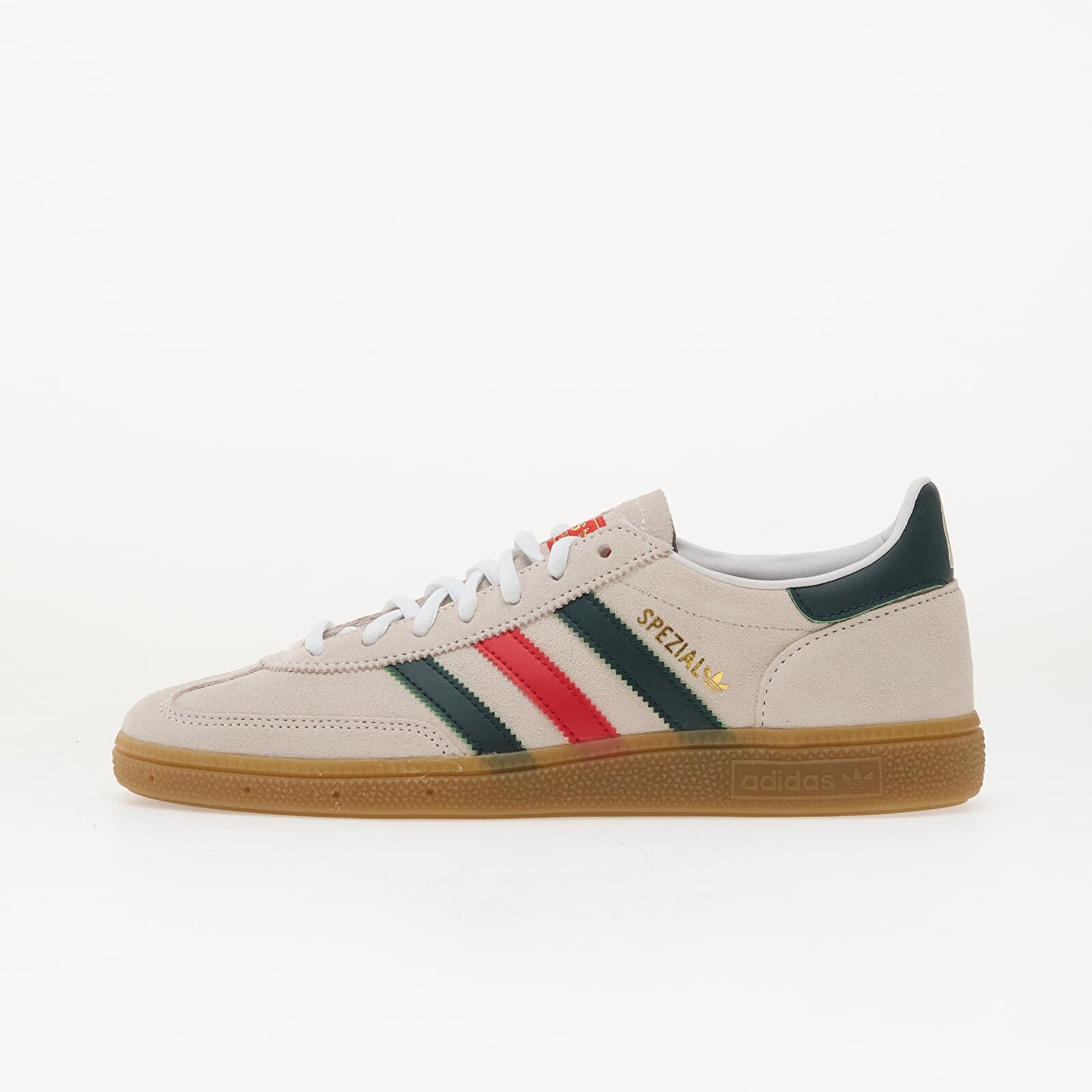 Tenisky adidas Mexico Handball Spezial Ftwr White/ Aurora Ivy/ Better Scarlet EUR 44