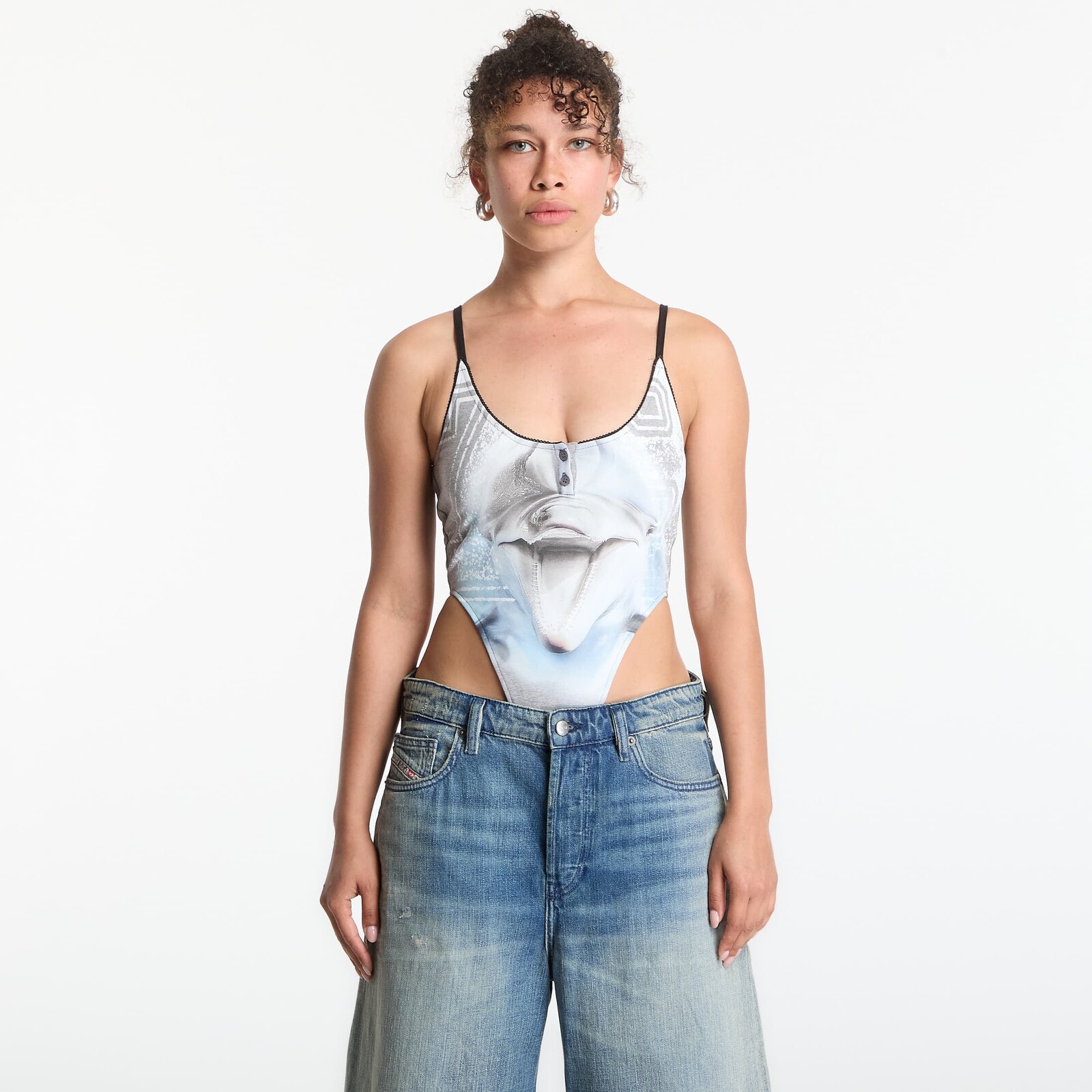 Diesel T-Ameris-S1 Tank Top Grey Melange M