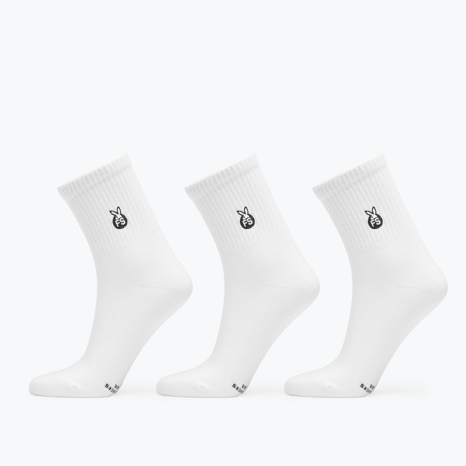 Ponožky Playboy x FTSHP Socks 3 Pack White/ White/ White 36-38