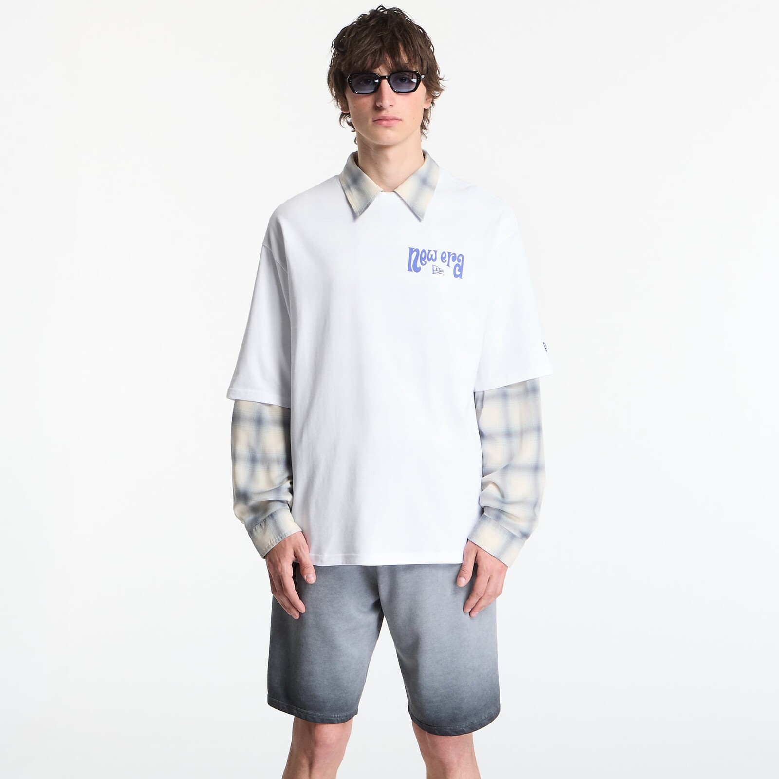 Tričko New Era Fun Graphic OS Tee UNISEX Optic White S